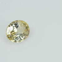 0.83 Cts Natural Yellow Sapphire Loose Gemstone Oval Cut