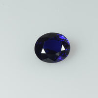 1.21 cts Unheated Natural Blue Sapphire Loose Gemstone Oval Cut Certified