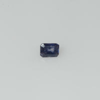 0.23 cts Natural Purple Sapphire Loose Gemstone Emerald Cut