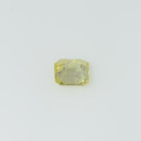 0.65 cts Natural Yellow Sapphire Loose Gemstone Octagon Cut