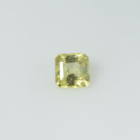 0.65 cts Natural Yellow Sapphire Loose Gemstone Octagon Cut