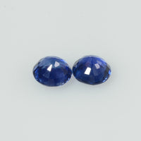 4.1-4.2 mm Natural Blue Sapphire Loose Gemstone Round Diamond Cut