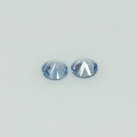 3.7-4.7 mm Natural Blue Sapphire Loose Gemstone Round Diamond Cut - Thai Gems Export Ltd.