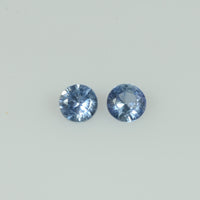 3.7-4.7 mm Natural Blue Sapphire Loose Gemstone Round Diamond Cut - Thai Gems Export Ltd.