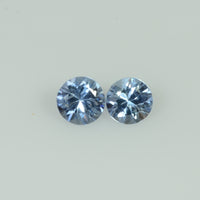 3.7-4.7 mm Natural Blue Sapphire Loose Gemstone Round Diamond Cut - Thai Gems Export Ltd.