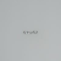 2.5-3.5 mm Natural Yellowish White Sapphire Loose Cleanish Quality Gemstone Round Diamond Cut