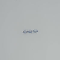 1.5-3.5 mm Natural Bluish White Sapphire Loose Vs Quality Gemstone Round Diamond Cut