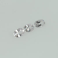 Natural Pastel Lavender Loose Gemstone Oval Cut