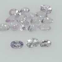 Natural Pastel Pink Loose Gemstone Oval Cut