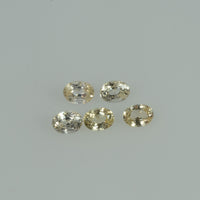 Natural Yellow Sapphire Loose Gemstone Oval Cut