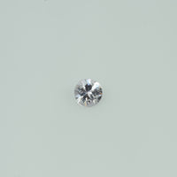 2-4 mm Natural Pastel Purple Sapphire Loose Gemstone Round Diamond Cut Cleanish Quality
