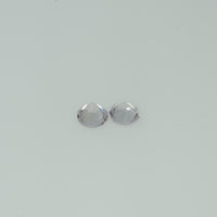 3.5-5.0 mm Natural Yellowish White Sapphire Loose Gemstone Round Diamond Cut Vs Quality