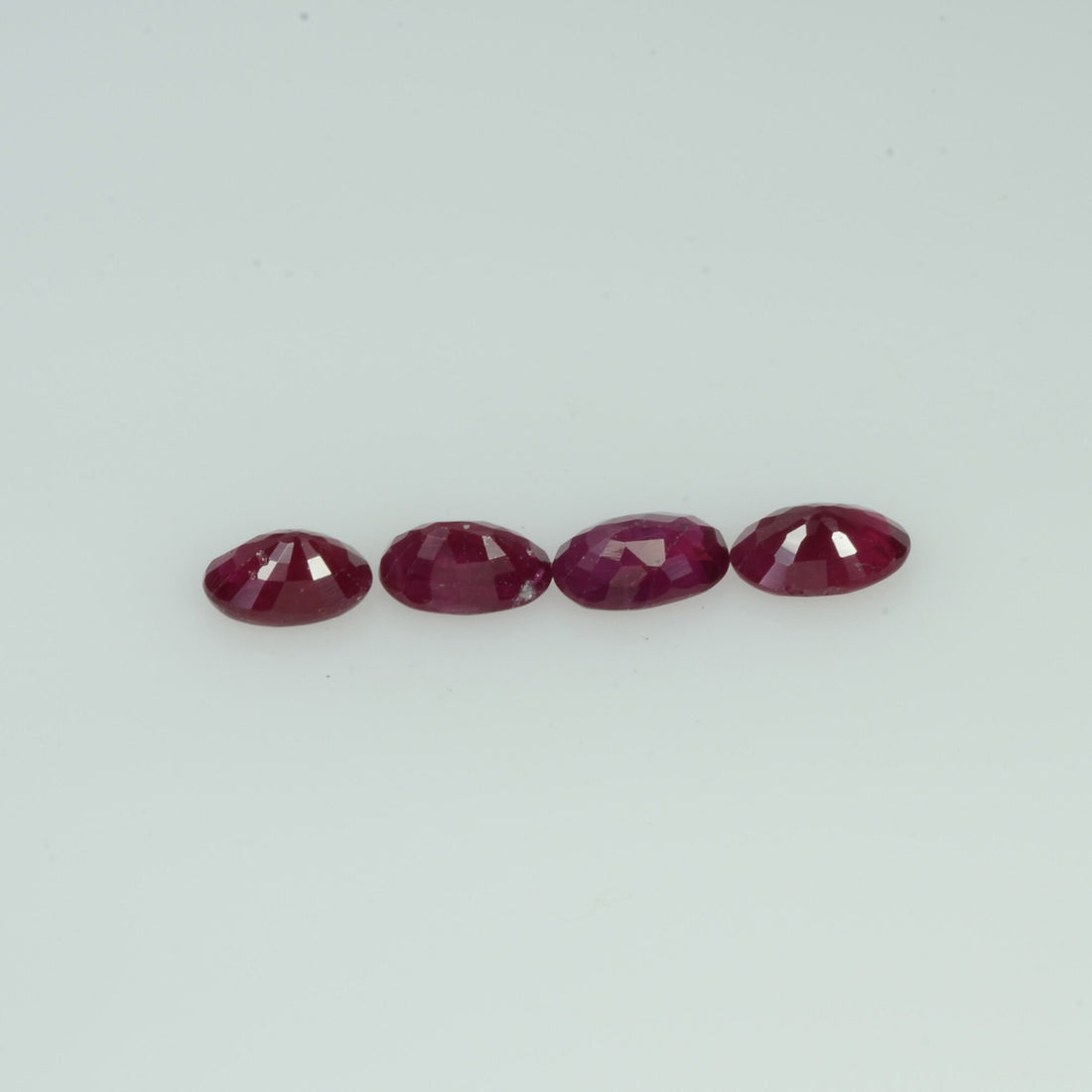 5x3 mm Natural Burma Ruby Loose Gemstone Oval Cut