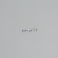 1.5-3.0 mm Natural Yellowish white Sapphire Loose Vs Quality Gemstone Round Diamond Cut