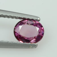 0.80 cts Natural Pink Sapphire Loose Gemstone Oval Cut
