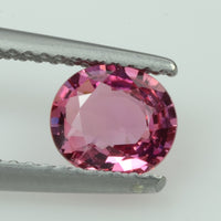 1.10 cts Natural Pink Sapphire Loose Gemstone Oval Cut