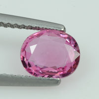 1.04 cts Natural Pink Sapphire Loose Gemstone Oval Cut