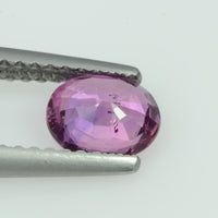 0.87 cts Natural Pink Sapphire Loose Gemstone Oval Cut