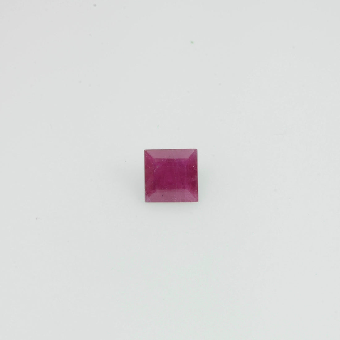 3.7 - 4.0 mm Natural Burma Ruby Loose Gemstone Square Cut