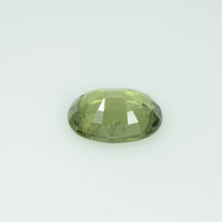 2.14 Cts Natural Green Sapphire Loose Gemstone Oval Cut