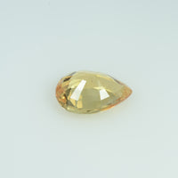 1.96 Cts Natural Golden Yellow Sapphire Loose Gemstone Pear Cut