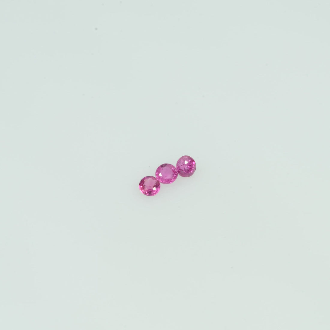 1.1-2.8 mm Natural Ruby Loose Gemstone Round Cut
