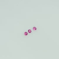 1.1-2.8 mm Natural Ruby Loose Gemstone Round Cut - Thai Gems Export Ltd.