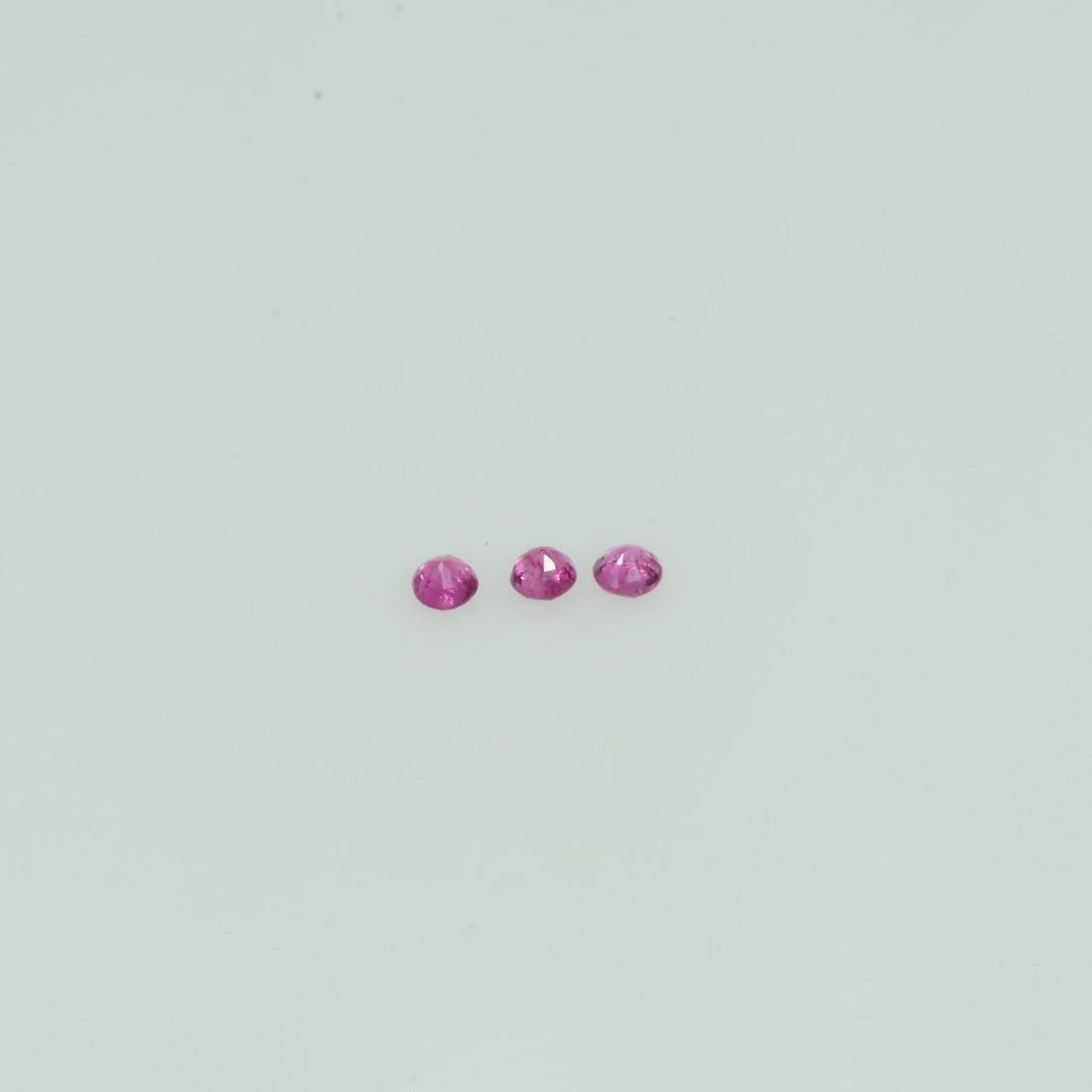 1.1-2.8 mm Natural Ruby Loose Gemstone Round Cut