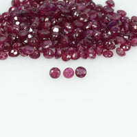 2.0-2.8 mm Natural Ruby Loose Gemstone Round Cut