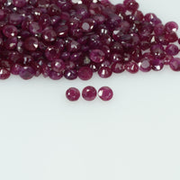2.1-3.1 mm Natural Ruby Loose Gemstone Round Cut