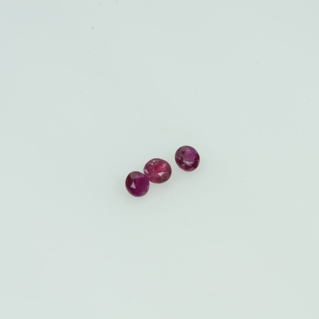 1.3-3.1 mm Natural Ruby Loose Gemstone Round Cut