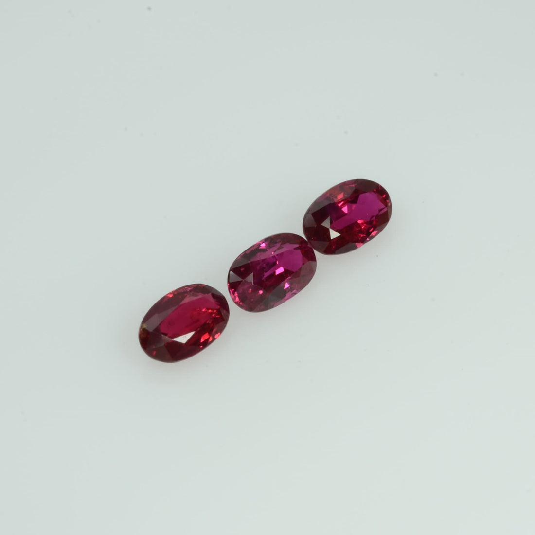 5x3 mm Natural Burma Ruby Loose Gemstone Oval Cut