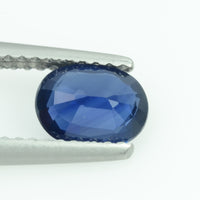 1.10 Cts Natural Blue Sapphire Loose Gemstone Oval Cut