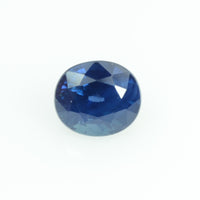 0.83 Cts Natural Blue Sapphire Loose Gemstone Oval Cut