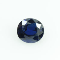 0.92 Cts Natural Blue Sapphire Loose Gemstone Oval Cut