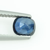 0.78 Cts Natural Blue Sapphire Loose Gemstone Cushion Cut
