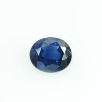 0.51 Cts Natural Blue Sapphire Loose Gemstone Oval Cut