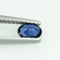 0.33 Cts Natural Blue Sapphire Loose Gemstone Oval Cut