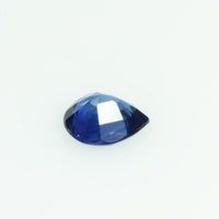 0.36 Cts Natural Blue Sapphire Loose Gemstone Pear Cut