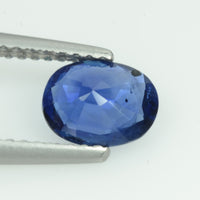 1.05 cts natural blue sapphire loose gemstone oval cut