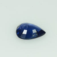 0.70 cts natural blue sapphire loose gemstone Pear Cut