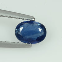 0.67 cts natural blue sapphire loose gemstone Oval cut