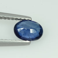 0.67 cts natural blue sapphire loose gemstone Oval cut