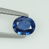 0.62 cts natural blue sapphire loose gemstone Oval cut