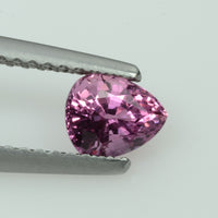 0.77 cts Natural Pink Sapphire Loose Gemstone Pear Cut