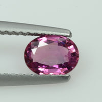0.75 cts Natural Pink Sapphire Loose Gemstone Oval Cut
