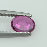 0.68 cts Natural Pink Sapphire Loose Gemstone Oval Cut