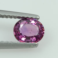 0.87 cts Natural Pink Sapphire Loose Gemstone Oval Cut