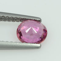 0.86 cts Natural Pink Sapphire Loose Gemstone Oval Cut