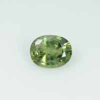 2.19 Cts Natural Green Sapphire Loose Gemstone Oval Cut